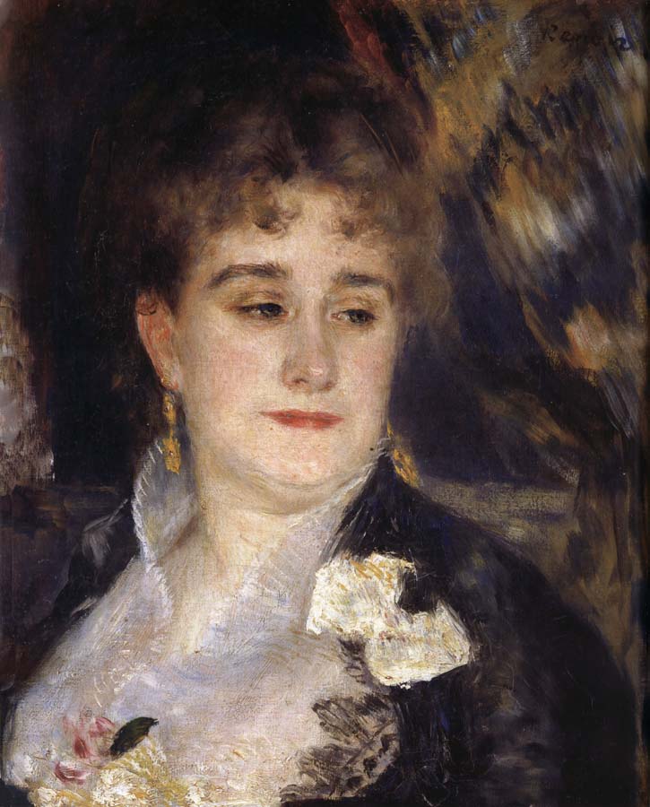 First Portrait of Madame Georges Charpentier